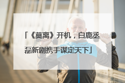 《莫离》开机，白鹿丞磊新剧携手谋定天下