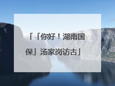 「你好！湖南国保」汤家岗访古