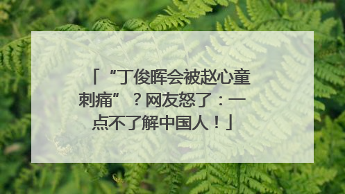 “丁俊晖会被赵心童刺痛”？网友怒了：一点不了解中国人！