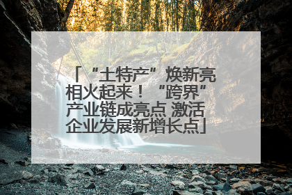 “土特产”焕新亮相火起来！“跨界”产业链成亮点 激活企业发展新增长点