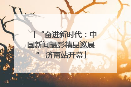 “奋进新时代：中国新闻摄影精品巡展” 济南站开幕