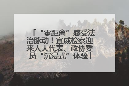 “零距离”感受法治脉动！宣威检察迎来人大代表、政协委员“沉浸式”体验