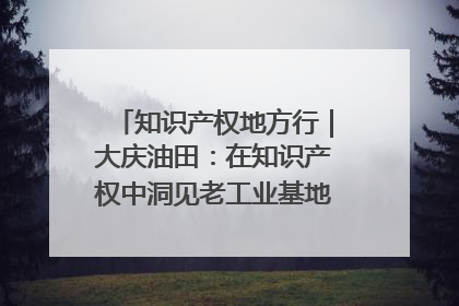 知识产权地方行｜大庆油田：在知识产权中洞见老工业基地的 “创新密码”