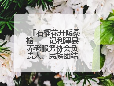 石榴花开暖桑榆——记利津县养老服务协会负责人、民族团结践行者魏喜凤