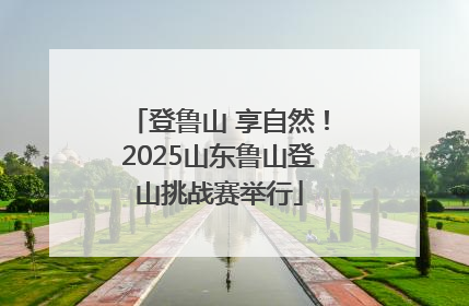 登鲁山 享自然！2025山东鲁山登山挑战赛举行