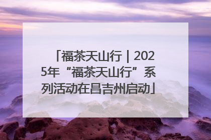 福茶天山行｜2025年“福茶天山行”系列活动在昌吉州启动