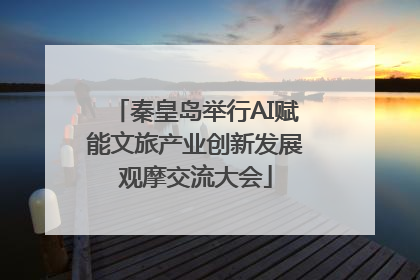 秦皇岛举行AI赋能文旅产业创新发展观摩交流大会