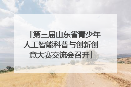第三届山东省青少年人工智能科普与创新创意大赛交流会召开