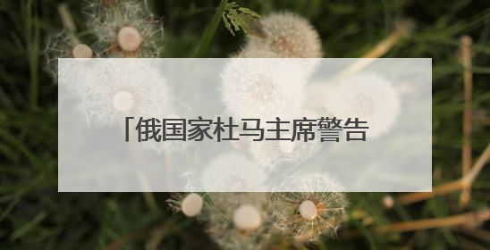 俄国家杜马主席警告德国：德向乌供武将成为两国发生冲突原因