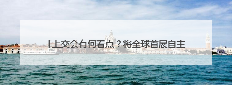 上交会有何看点？将全球首展自主研发的“月壤成纤”技术及装备
