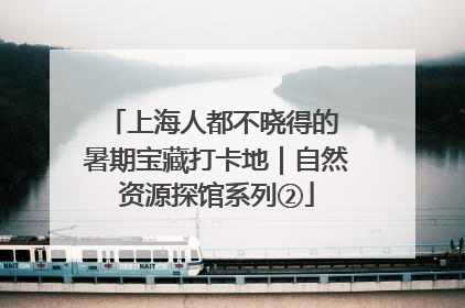 上海人都不晓得的 暑期宝藏打卡地｜自然资源探馆系列②