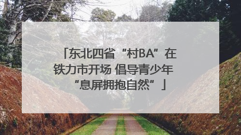 东北四省“村BA”在铁力市开场 倡导青少年“息屏拥抱自然”
