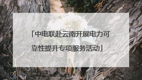 中电联赴云南开展电力可靠性提升专项服务活动