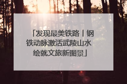 发现最美铁路丨钢铁动脉激活武陵山水 绘就文旅新图景