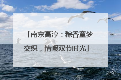 南京高淳：粽香童梦交织，情暖双节时光