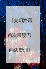 安切洛蒂首次带领巴西队集训