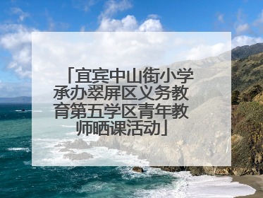 宜宾中山街小学承办翠屏区义务教育第五学区青年教师晒课活动
