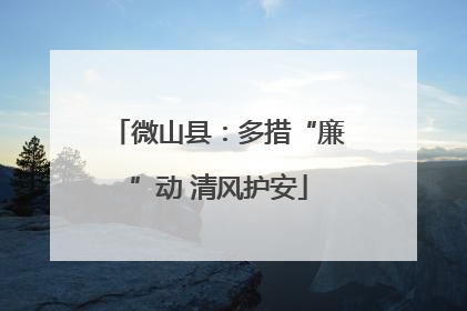微山县：多措“廉”动 清风护安