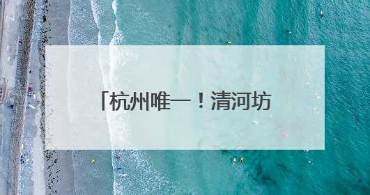 杭州唯一！清河坊历史文化街区再获一块“金字招牌”