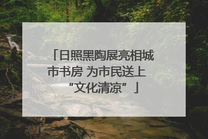 日照黑陶展亮相城市书房 为市民送上“文化清凉”