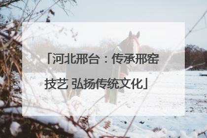 河北邢台：传承邢窑技艺 弘扬传统文化