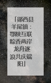 郧西县羊尾镇：鄂陕互联粽香两岸 龙舟逐浪共庆端阳