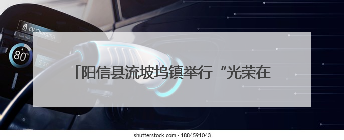 阳信县流坡坞镇举行“光荣在党50年”纪念章颁发仪式