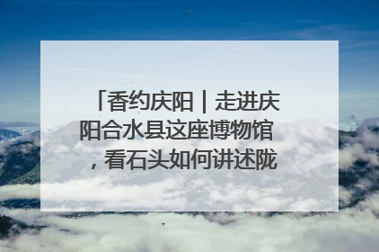 香约庆阳｜走进庆阳合水县这座博物馆，看石头如何讲述陇东千年历史