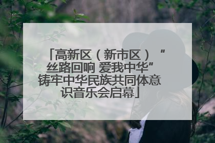 高新区（新市区）“丝路回响 爱我中华”铸牢中华民族共同体意识音乐会启幕