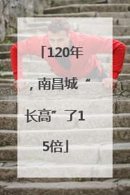 120年，南昌城“长高”了15倍