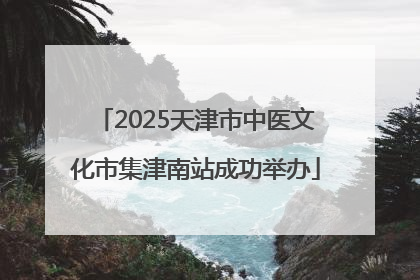 2025天津市中医文化市集津南站成功举办