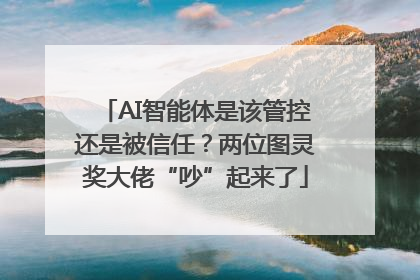 AI智能体是该管控还是被信任？两位图灵奖大佬“吵”起来了